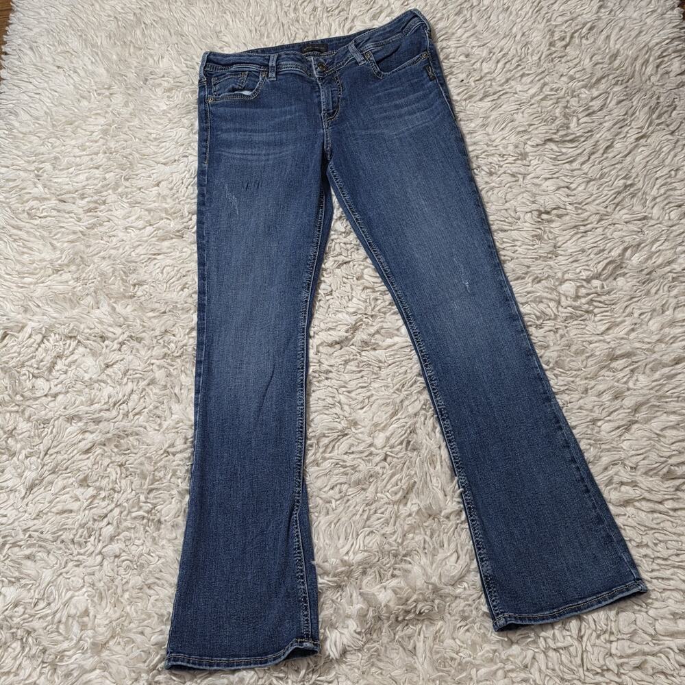 NEW Silver Jeans Co. Elyse Slim Bootcut Jeans Women's Size 30 L31